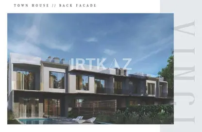 Townhouse - 4 Bedrooms - 4 Bathrooms for sale in Vinci - New Capital Compounds - New Capital City - Cairo