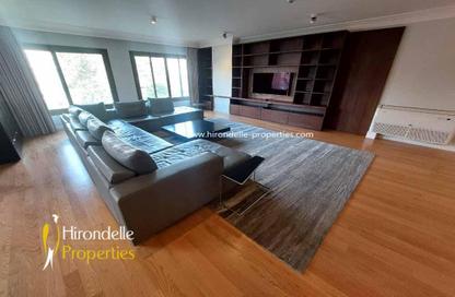 Apartment - 4 Bedrooms - 3 Bathrooms for rent in Sarayat Al Maadi - Hay El Maadi - Cairo