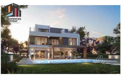 Twin House - 6 Bedrooms - 5 Bathrooms for sale in Palm Hills New Cairo - 5th Settlement Compounds - The 5th Settlement - New Cairo City - Cairo
