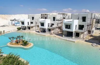 منزل مزدوج - 3 غرف نوم - 3 حمامات للبيع في راملا - راس الحكمة - الساحل الشمالي منزل مزدوج - 3 غرف نوم - 3 حمامات للبيع في راملا - راس الحكمة - الساحل الشمالي