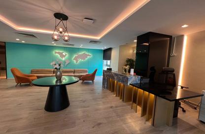 Office Space - Studio - 2 for rent in South Teseen St. - The 5th Settlement - New Cairo City - Cairo