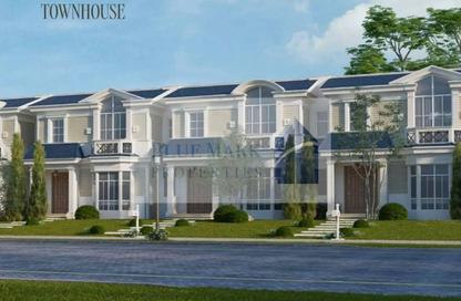 Townhouse - 3 Bedrooms - 3 Bathrooms for sale in Kingsway - Boulevard Road - Green Belt - 6 October City - Giza