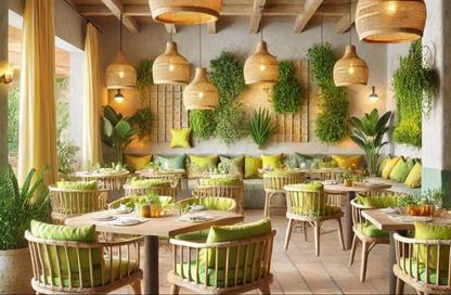 Restaurant - Studio - 2 Bathrooms for rent in Gamal Abdel Nasser Axis - The 3rd Settlement - New Cairo City - Cairo