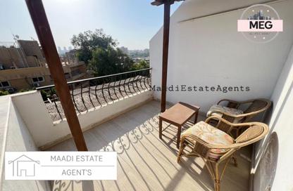 Penthouse - 1 Bedroom - 1 Bathroom for rent in Street 214 - Degla - Hay El Maadi - Cairo