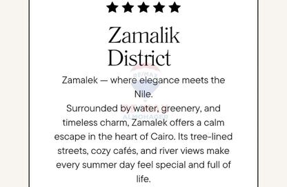 Restaurant - Studio - 1 Bathroom for sale in Mohamed Maraashly St. - Zamalek - Cairo