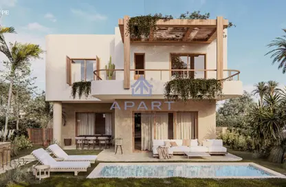 فيلا - 4 غرف نوم - 6 حمامات للبيع في راملا - راس الحكمة - الساحل الشمالي