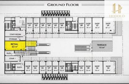 Shop - Studio for rent in North Teseen St. - The 5th Settlement - New Cairo City - Cairo