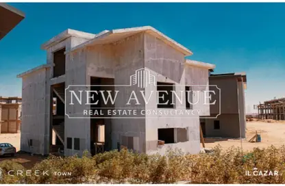 Townhouse - 3 Bedrooms - 4 Bathrooms for sale in Creek Town - The 1st Settlement - New Cairo City - Cairo