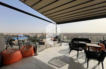 Office Space - Studio - 2 Bathrooms for rent in Concord Plaza - South Investors Area - New Cairo City - Cairo