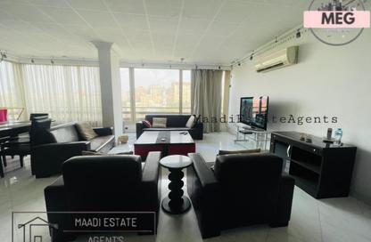 Apartment - 3 Bedrooms - 3 Bathrooms for rent in Sarayat Al Maadi - Hay El Maadi - Cairo