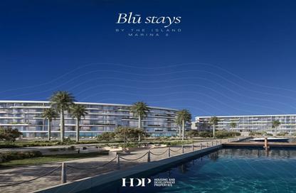 Chalet - Studio - 1 Bathroom for sale in Marina 5 - Marina - Al Alamein - North Coast Chalet - Studio - 1 Bathroom for sale in Marina 5 - Marina - Al Alamein - North Coast