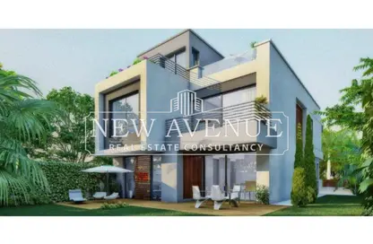 Townhouse - 4 Bedrooms - 4 Bathrooms for sale in Palm Hills Kattameya - El Katameya Compounds - El Katameya - New Cairo City - Cairo