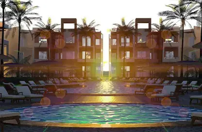 Chalet - 2 Bedrooms - 2 Bathrooms for sale in Cape Bay Sokhna - Al Ain Al Sokhna - Suez