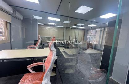 Office Space - Studio - 2 Bathrooms for rent in Al Laselky St. - El Laselky - New Maadi - Hay El Maadi - Cairo