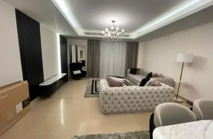 شقة - 3 غرف نوم - 3 حمامات للايجار في كايرو فيستيفال سيتى - المستثمرين الشمالية - مدينة القاهرة الجديدة - القاهرة