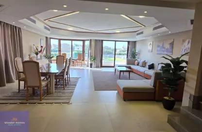 Twin House - 6 Bedrooms - 5 Bathrooms for rent in Top View - Ext North Inves Area - New Cairo City - Cairo