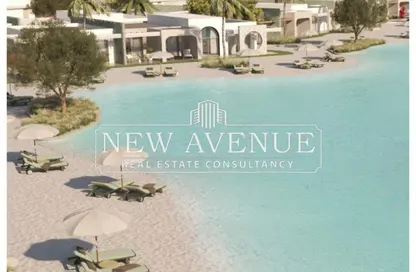 Chalet - 3 Bedrooms - 3 Bathrooms for sale in The Med - Ras Al Hekma - North Coast