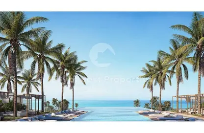 (بنتهاوس  (روف - غرفة نوم - 2 حمامات للبيع في ازها الساحل الشمالي - راس الحكمة - الساحل الشمالي