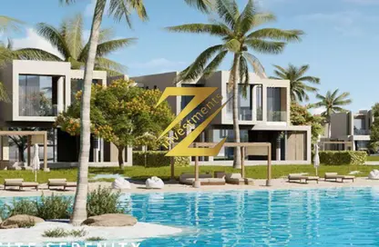 Townhouse - 3 Bedrooms - 3 Bathrooms for sale in Azha North - Ras Al Hekma - North Coast