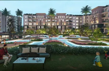 Apartment - 3 Bedrooms - 3 Bathrooms for sale in Cattleya - 5th Settlement Compounds - The 5th Settlement - New Cairo City - Cairo