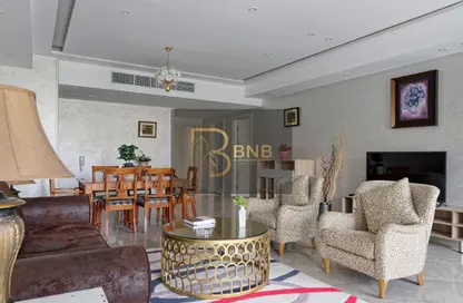 Apartment - 3 Bedrooms - 2 Bathrooms for rent in Lake View Residence - 5th Settlement Compounds - The 5th Settlement - New Cairo City - Cairo