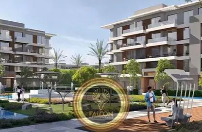 شقة - 2 غرف نوم - 2 حمامات للبيع في كومباوند سعاده - مدينة القاهرة الجديدة - القاهرة