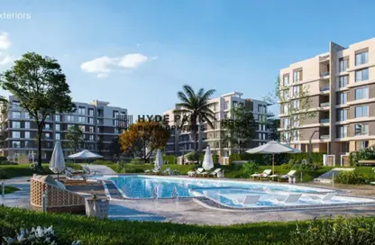 شقة - 3 غرف نوم - 4 حمامات للبيع في جاردن ريزدنس - هايد بارك - مدينة القاهرة الجديدة - القاهرة