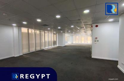 Office Space - Studio - 2 Bathrooms for rent in Bank Center Street - South Teseen St. - The 5th Settlement - New Cairo City - Cairo