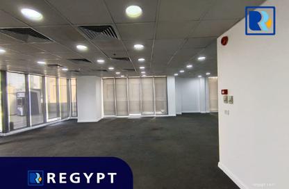Office Space - Studio - 2 Bathrooms for rent in Bank Center Street - South Teseen St. - The 5th Settlement - New Cairo City - Cairo