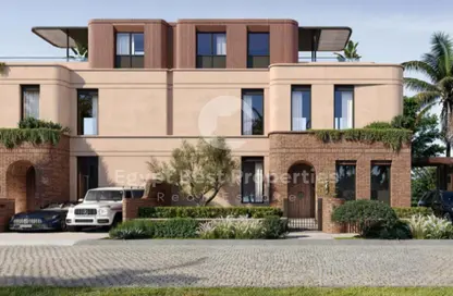 Twin House - 3 Bedrooms - 4 Bathrooms for sale in Crescent Walk - 5th Settlement Compounds - The 5th Settlement - New Cairo City - Cairo