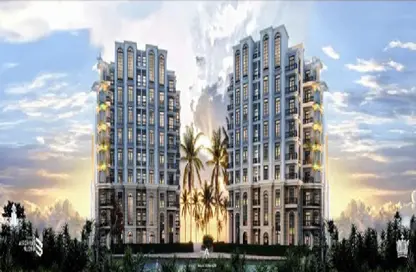 شقة - 2 غرف نوم - 2 حمامات للبيع في قماري - R8 - العاصمة الإدارية الجديدة - القاهرة