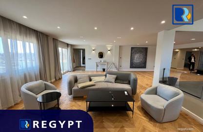 Penthouse - 4 Bedrooms - 4 Bathrooms for rent in Degla Square - Degla - Hay El Maadi - Cairo