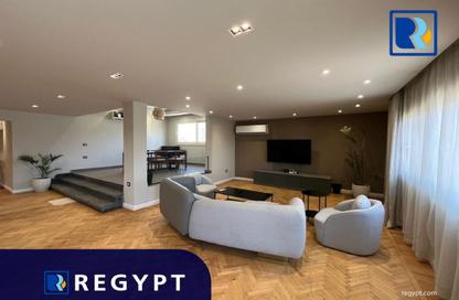 Penthouse - 4 Bedrooms - 4 Bathrooms for rent in Degla Square - Degla - Hay El Maadi - Cairo