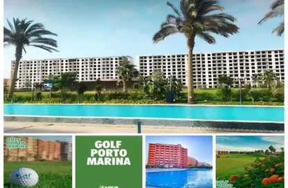 Chalet - 2 Bedrooms - 2 Bathrooms for sale in Golf Porto Marina - Al Alamein - North Coast