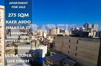 Apartment - 3 Bedrooms - 3 Bathrooms for sale in Kafr Abdo - Roushdy - Hay Sharq - Alexandria