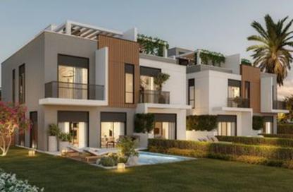 Townhouse - 4 - 4 for sale in Lake West - Sheikh Zayed Compounds - Sheikh Zayed City - Giza