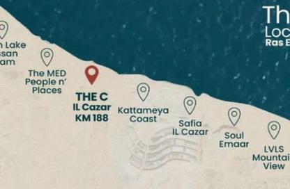 Chalet - 2 Bedrooms - 2 Bathrooms for sale in Safia - Ras Al Hekma - North Coast
