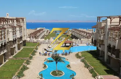 Chalet - 2 Bedrooms - 2 Bathrooms for sale in Blue Blue - Al Ain Al Sokhna - Suez