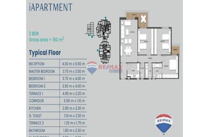 Apartment - 3 Bedrooms - 3 Bathrooms for sale in Mountain View iCity October - 6 October Compounds - 6 October City - Giza
