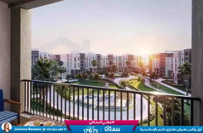 Apartment - 2 Bedrooms - 1 Bathroom for sale in Alex West - Alexandria Compounds - Alexandria