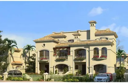 Twin House - 5 Bedrooms - 6 Bathrooms for sale in Al Patio 1 - North Investors Area - New Cairo City - Cairo
