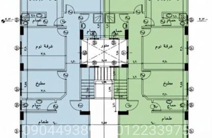 Apartment - 3 Bedrooms - 3 Bathrooms for sale in Doctor Samira Moussa St. - 5th District - Obour City - Qalyubia