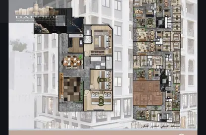 شقة - 3 غرف نوم - 2 حمامات للبيع في منطقة جديلة - المنصورة - الدقهلية