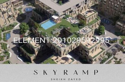 Apartment - 1 Bedroom - 2 Bathrooms for sale in Skyramp - Sheikh Zayed City - Giza Apartment - 1 Bedroom - 2 Bathrooms for sale in Skyramp - Sheikh Zayed City - Giza