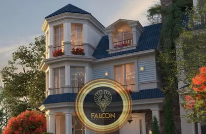 Villa - 3 Bedrooms - 3 Bathrooms for sale in Mountain View iCity October - 6 October Compounds - 6 October City - Giza