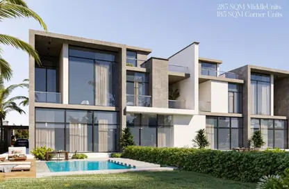 Townhouse - 3 Bedrooms - 3 Bathrooms for sale in Saada Compound - New Cairo City - Cairo Townhouse - 3 Bedrooms - 3 Bathrooms for sale in Saada Compound - New Cairo City - Cairo