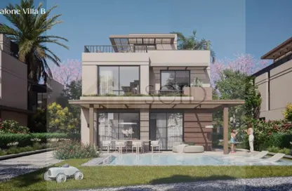 فيلا - 5 غرف نوم - 4 حمامات للبيع في ريفرز - مدينة زايد الجديدة - الشيخ زايد - الجيزة