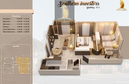 Apartment - 2 - 2 for sale in Al Gezira St. - South Investors Area - New Cairo City - Cairo Apartment - 2 - 2 for sale in Al Gezira St. - South Investors Area - New Cairo City - Cairo