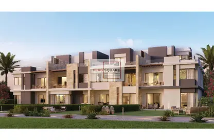 Townhouse - 3 Bedrooms - 5 Bathrooms for sale in Tawny Hyde Park - 6 October Compounds - 6 October City - Giza