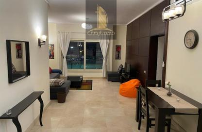 Apartment - Studio - 1 for rent in The Village - South Investors Area - New Cairo City - Cairo